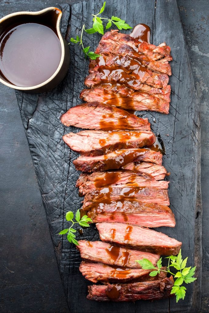 Marinade: American barbecue steak